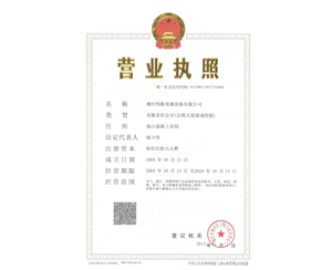 營業(yè)執(zhí)照